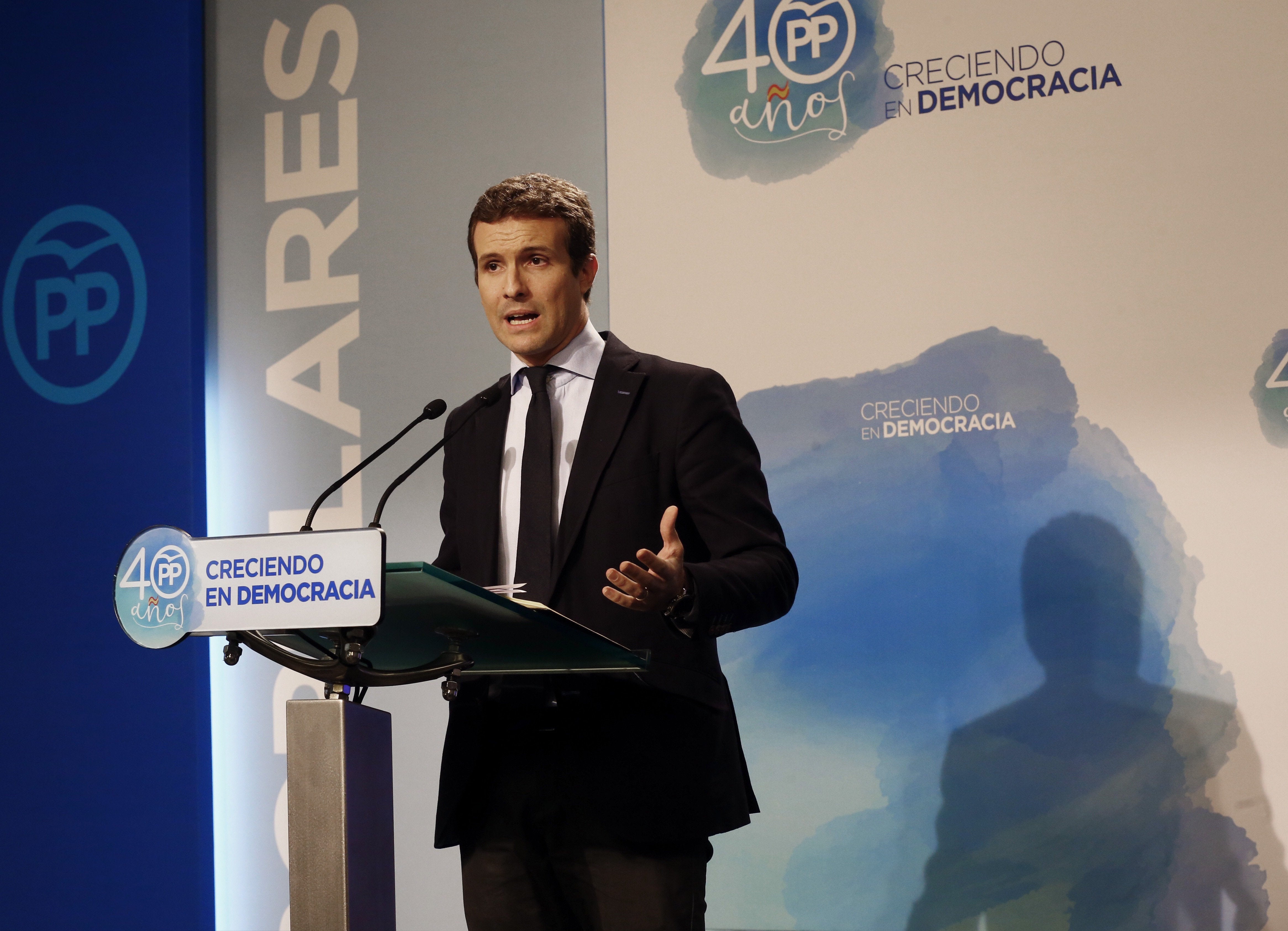 <p>Pablo Casado se presenta como candidato a la presidencia del PP</p> <p>Pablo Casado se presenta como candidato a la presidencia del PP</p>