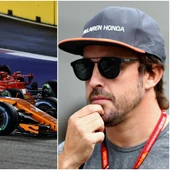 Cabreo de Alonso tras su accidente en Singapur Cabreo de Alonso tras su accidente en Singapur