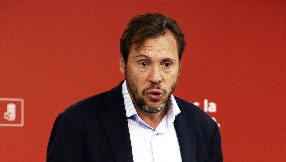 El portavoz del PSOE, Óscar Puente