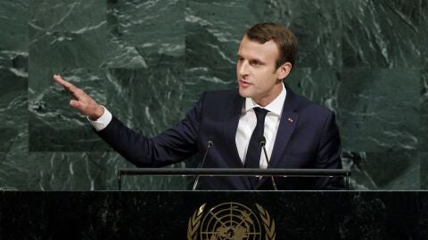 Macron se estrena en la ONU.