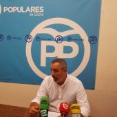 El concejal del PP Vicente Granero en el Ayuntamiento de Elche