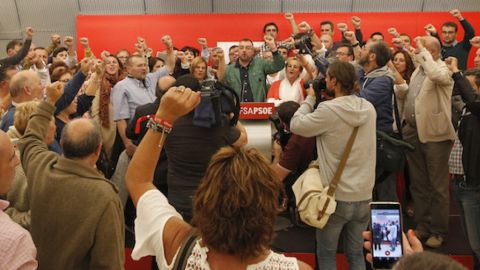 Comparecencia de Barb&oacute;n tras conocerse los resultados