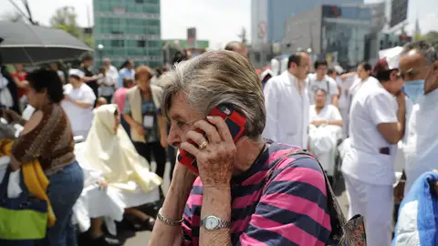Imagen del terremoto en Ciudad de México. Imagen del terremoto en Ciudad de México.