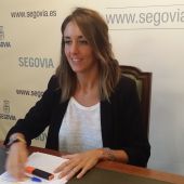 Raquel Fernández, portavoz del PP en el Ayuntamiento de Segovia
