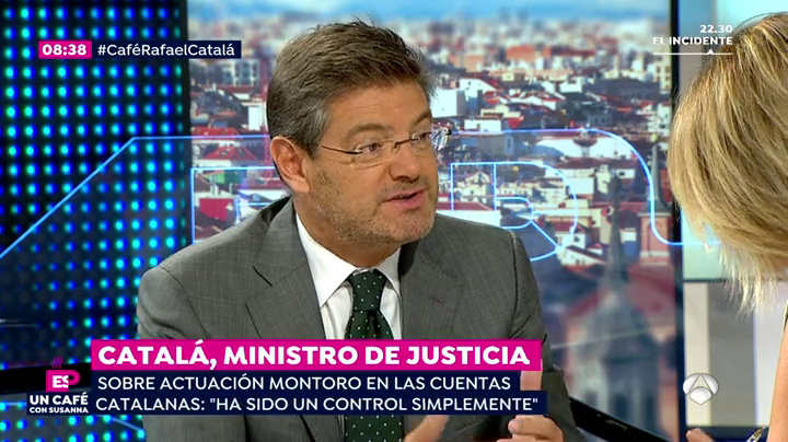 Catalá, sobre la declaración de los alcaldes que facilitarán el 1-O: "No se va a detener a nadie, pero a ellos les interesa subir el tono del discurso" Catalá, sobre la declaración de los alcaldes que facilitarán el 1-O: "No se va a detener a nadie, pero a ellos les interesa subir el tono del discurso"