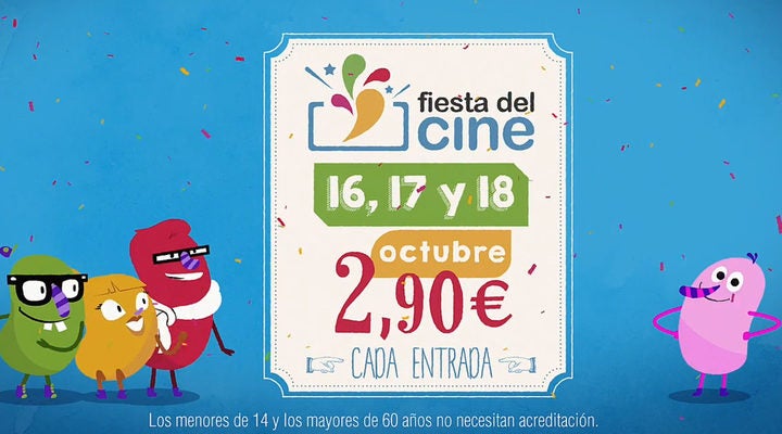La XIII Fiesta del Cine se celebrará del 16 al 18 de octubre La XIII Fiesta del Cine se celebrará del 16 al 18 de octubre