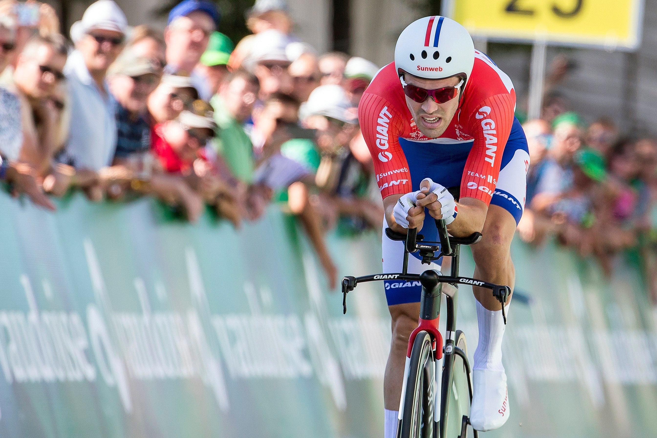 Dumoulin se proclama campeón del mundo de contrarreloj individual con Castroviejo 14º Dumoulin se proclama campeón del mundo de contrarreloj individual con Castroviejo 14º