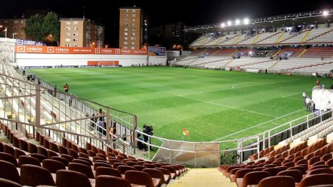 Imagen del Estadio de Vallecas