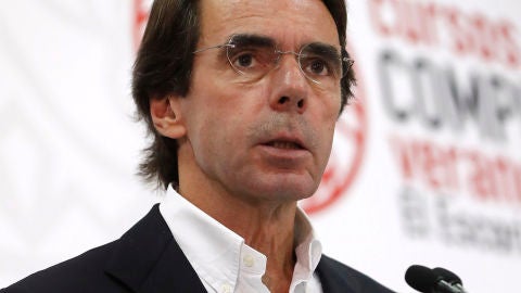El expresidente del Gobierno Jos&eacute; Mar&iacute;a Aznar