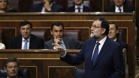 El presidente del Gobierno, Mariano Rajoy,