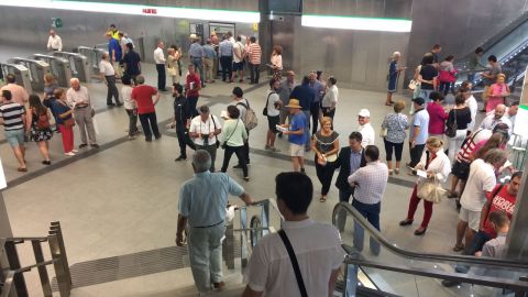 Arranca el metro en Granada
