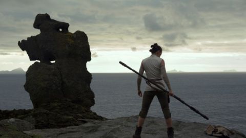 Daisy Ridley en 'Star Wars: Los &uacute;ltimos Jedi'