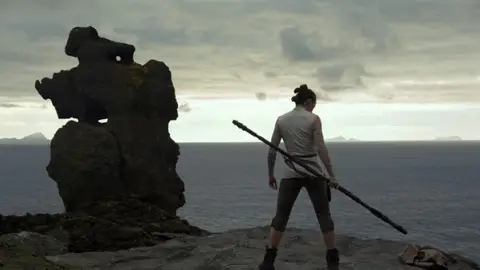 Daisy Ridley en 'Star Wars: Los últimos Jedi' Daisy Ridley en 'Star Wars: Los últimos Jedi'