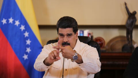 Nicol&aacute;s Maduro en un acto de Gobierno