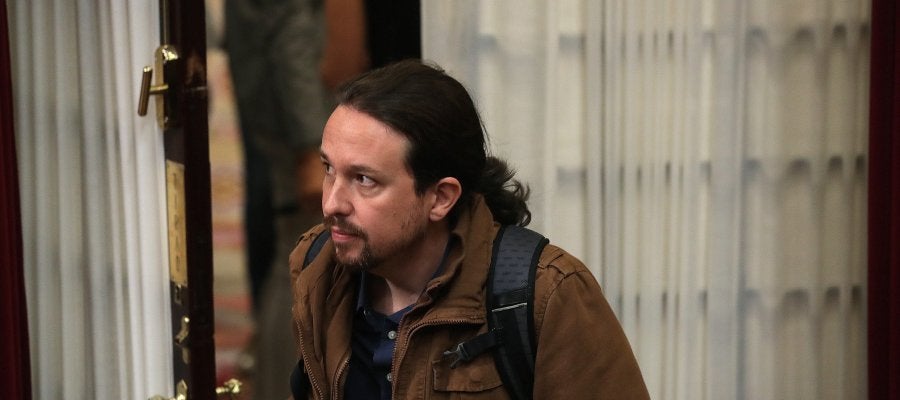 El líder de Unidos Podemos, Pablo Iglesias El líder de Unidos Podemos, Pablo Iglesias
