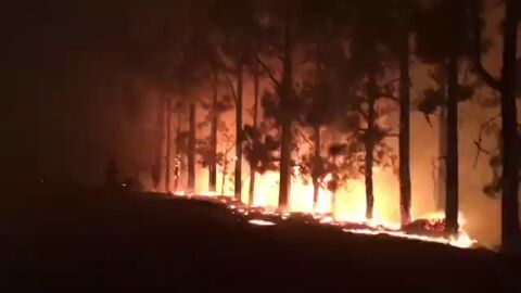 Incendio en Gran Canaria