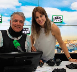 Marta Checa durante una entrevista con Juan Ramón Lucas Marta Checa durante una entrevista con Juan Ramón Lucas