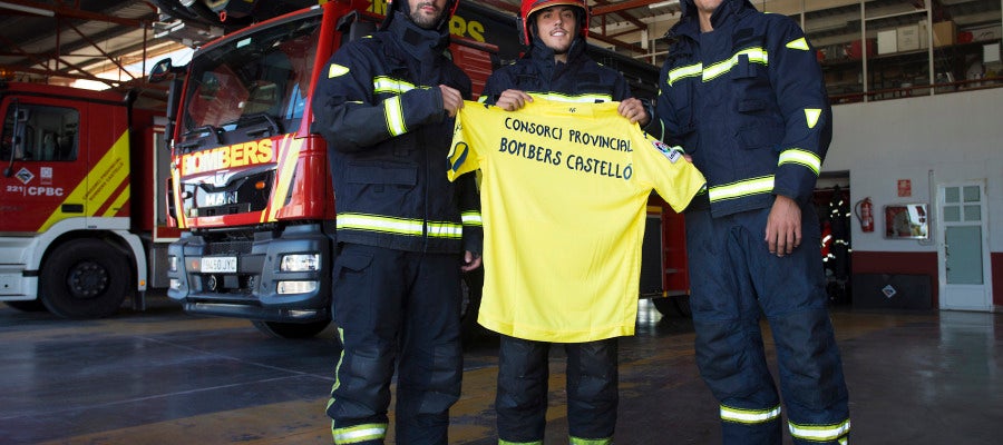 Rodri junto a Fornals y Álvaro Rodri junto a Fornals y Álvaro