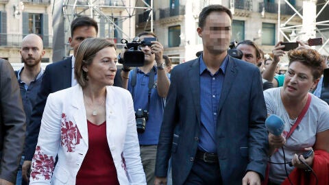 La presidenta del Parlament, Carme Forcadell