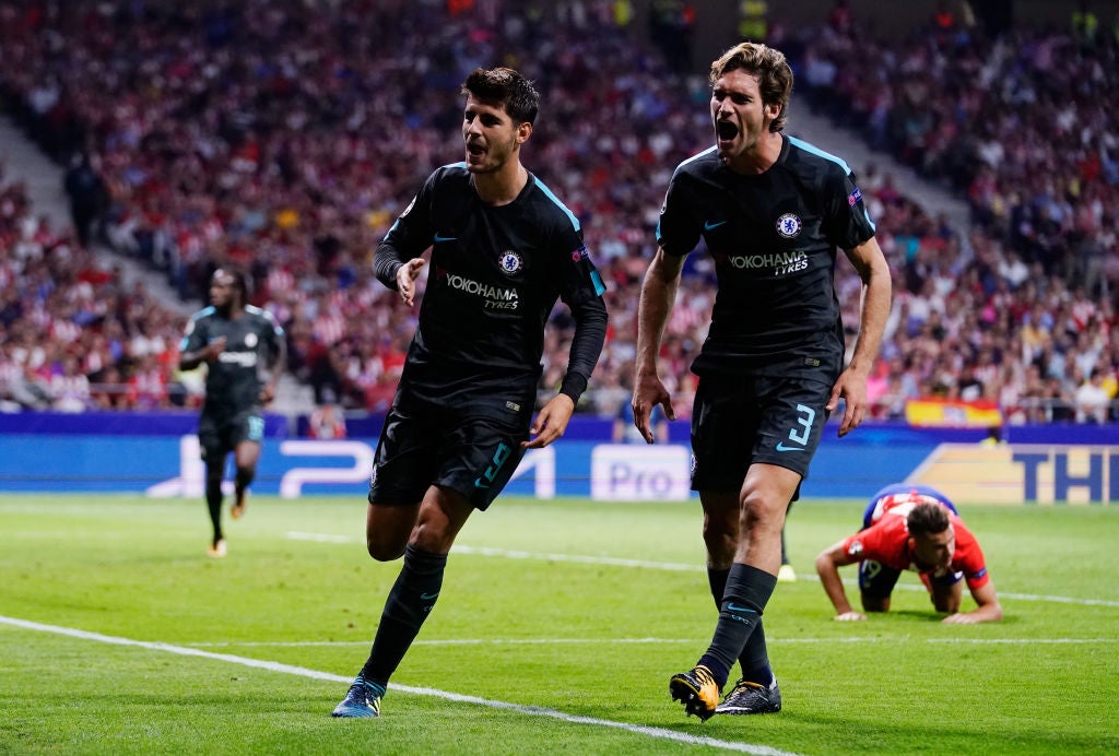 Álvaro Morata: "Ganar al Atlético es muy complicado y sobre todo en Champions" Álvaro Morata: "Ganar al Atlético es muy complicado y sobre todo en Champions"