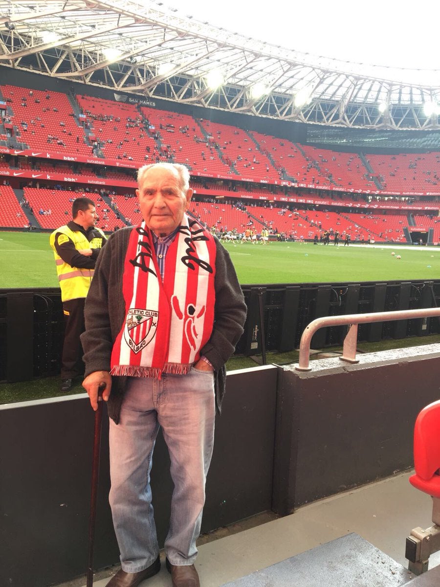 La emotiva carta de una nieta al Athletic para cumplir el sueño de su abuelo por su 90 cumpleaños La emotiva carta de una nieta al Athletic para cumplir el sueño de su abuelo por su 90 cumpleaños
