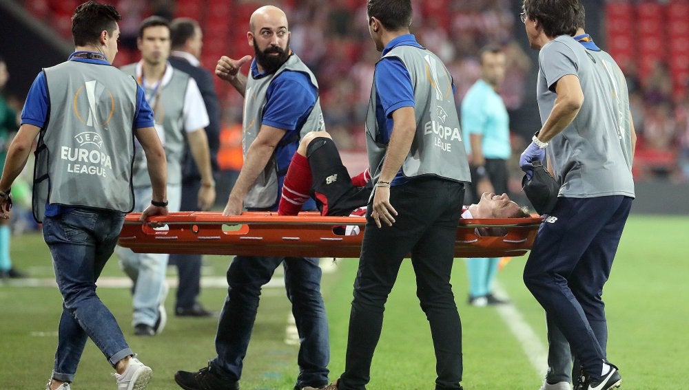 Iker Muniain lesionado