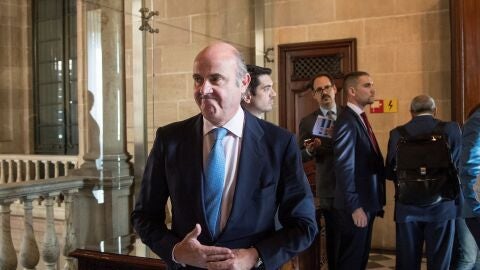El ministro de Econom&iacute;a, Luis de Guindos