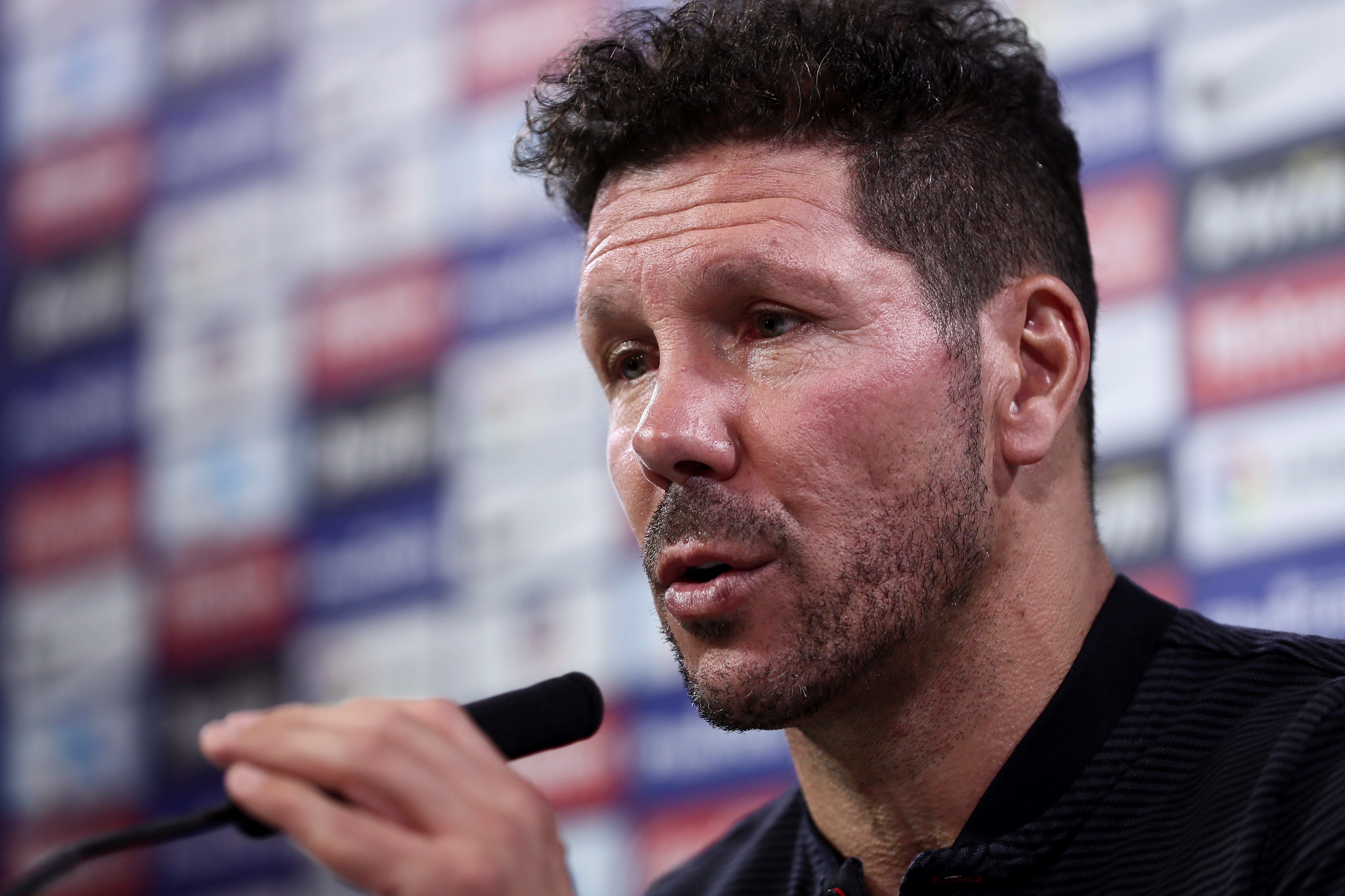 Simeone: "Diego Costa está muy bien tanto anímica como espiritualmente" Simeone: "Diego Costa está muy bien tanto anímica como espiritualmente"