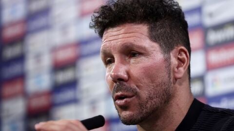 Simeone en rueda de prensa