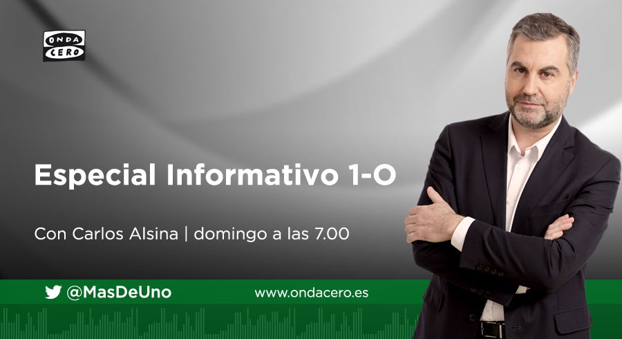 Onda Cero se vuelca con la información en el 1-O Onda Cero se vuelca con la información en el 1-O