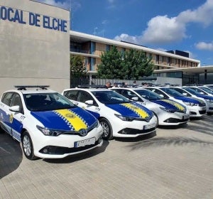 Coches de la Policía Local de Elche Coches de la Policía Local de Elche