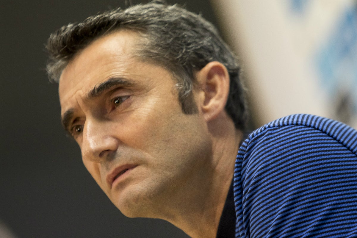 Valverde: "¿Una Liga sin el Barcelona? Eso no ha ocurrido, no hablo de supuestos" Valverde: "¿Una Liga sin el Barcelona? Eso no ha ocurrido, no hablo de supuestos"
