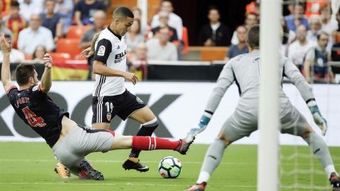 El delantero del Valencia, Rodrigo Moreno.