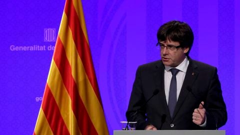 Carles Puigdemont, presidente de la Generalitat