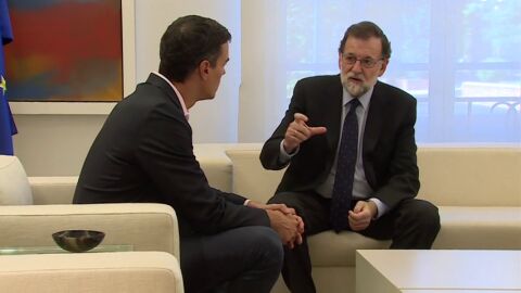 Mariano Rajoy recibe a Pedro S&aacute;nchez y Albert Rivera esta tarde en La Moncloa