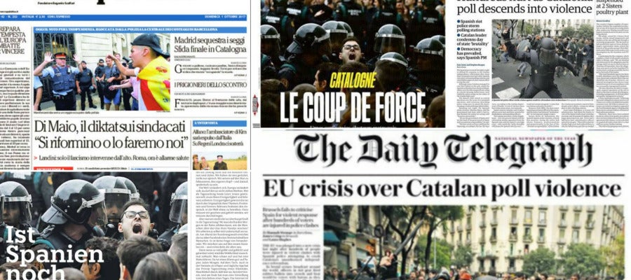 Portadas de la prensa europea Portadas de la prensa europea
