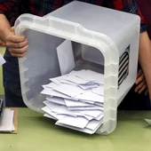 Urna del referéndum del 1-O Urna del referéndum del 1-O