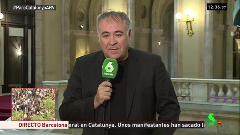 Antonio Garc&iacute;a Ferreras en el Parlament