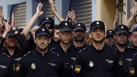 Efectivos de la Polic&iacute;a Nacional destinados a Catalu&ntilde;a para impedir el 1-O hospedados en el hotel Mont-Palau de Pineda