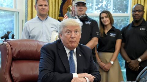 El presidente de Estados Unidos, Donald Trump