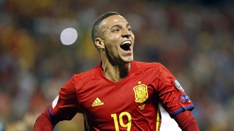Rodrigo Moreno, jugador de la Selecci&oacute;n Espa&ntilde;ola