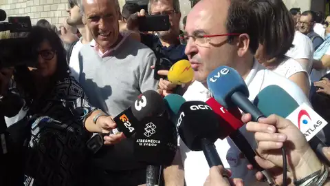 Miquel Iceta, ante los medios Miquel Iceta ante los medios