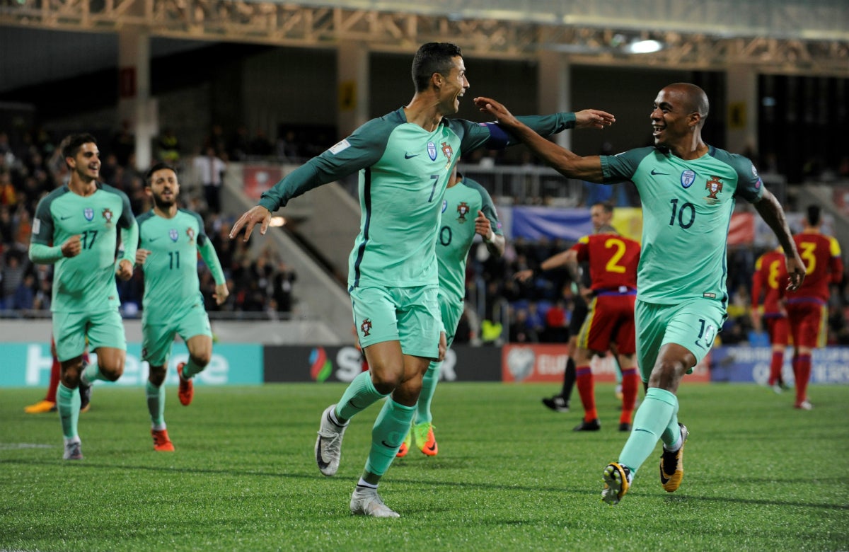 Portugal tira de Cristiano para derribar el muro de Andorra Portugal tira de Cristiano para derribar el muro de Andorra
