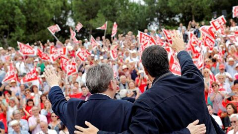Pedro S&aacute;nchez en un acto en Valencia