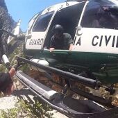 Helicóptero de la Guardia Civil, de rescate