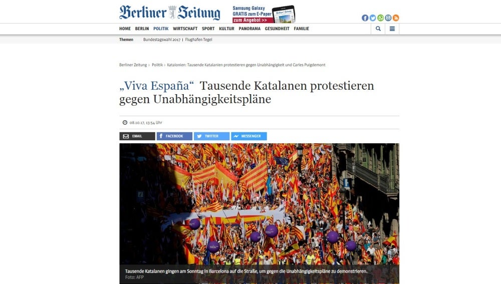 Berliner Zeitung: ¡Viva España!