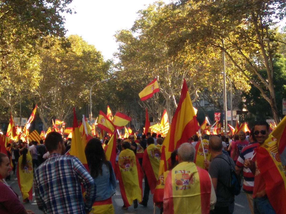 Sociedad Civil Catalana pide a Puigdemont no cometer la "insensatez" de declarar la independencia Sociedad Civil Catalana pide a Puigdemont no cometer la "insensatez" de declarar la independencia