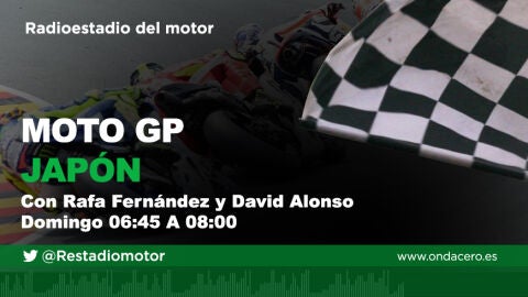 Gran Premio de Moto GP de Jap&oacute;n en Radioestadio del motor