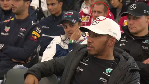 'Mirada asesina' de Vettel 'Mirada asesina' de Vettel