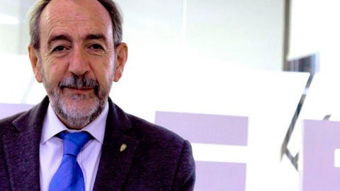 Paco D&iacute;ez, el presidente de la Federaci&oacute;n de F&uacute;tbol de Madrid